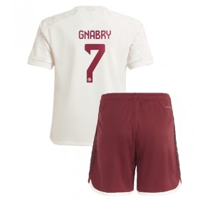 Bayern Munich Serge Gnabry #7 Replica Third Stadium Kit for Kids 2023-24 Short Sleeve (+ pants)